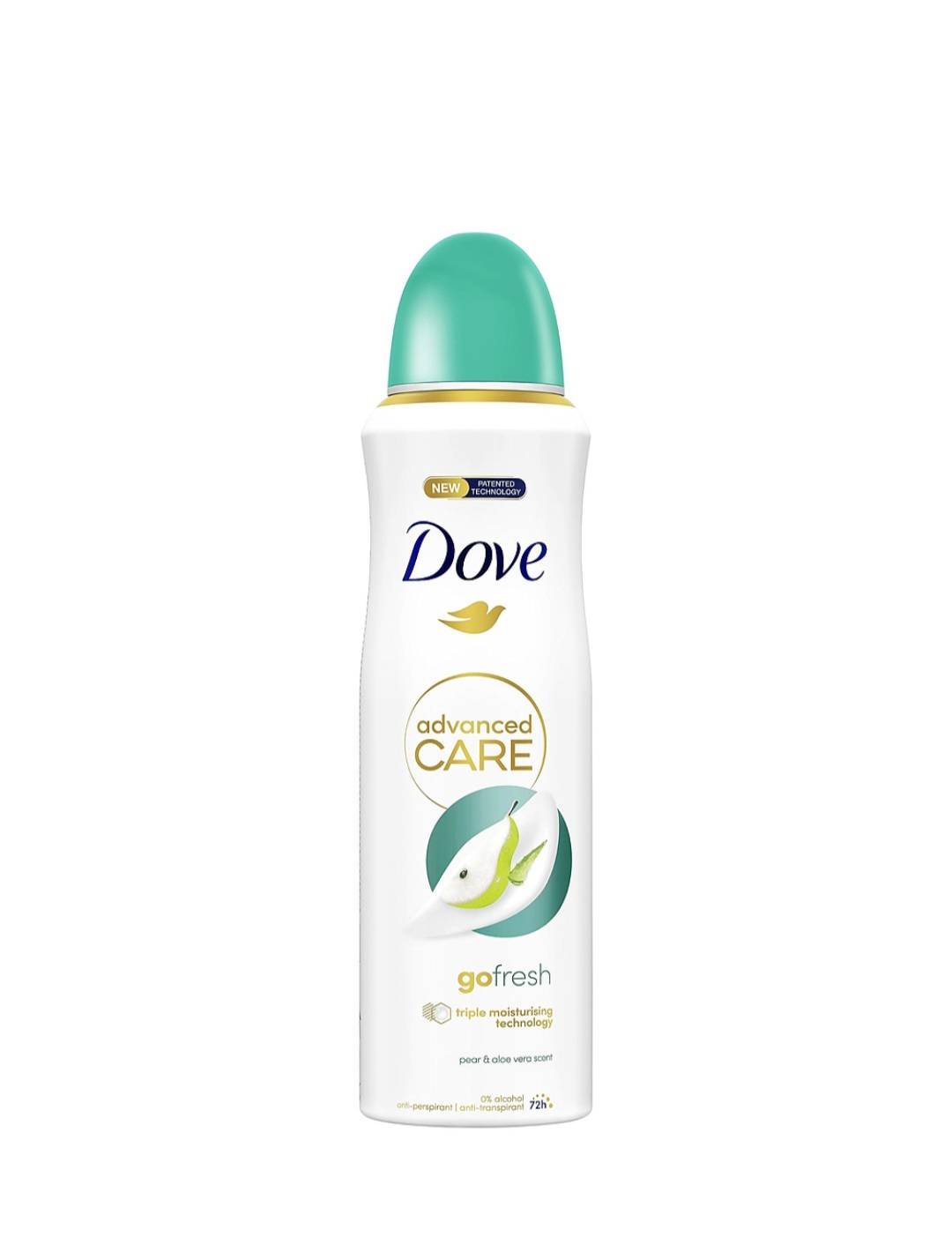اسپری ضدتعریق 48 ساعته انگلیسی داو Dove مدل گلابی go fresh حجم 250 میل
