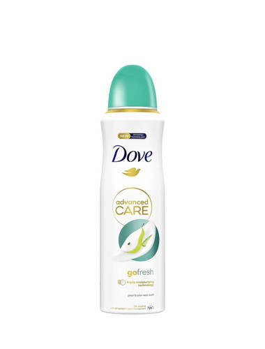 اسپری ضدتعریق 48 ساعته انگلیسی داو Dove مدل گلابی go fresh حجم 250 میل