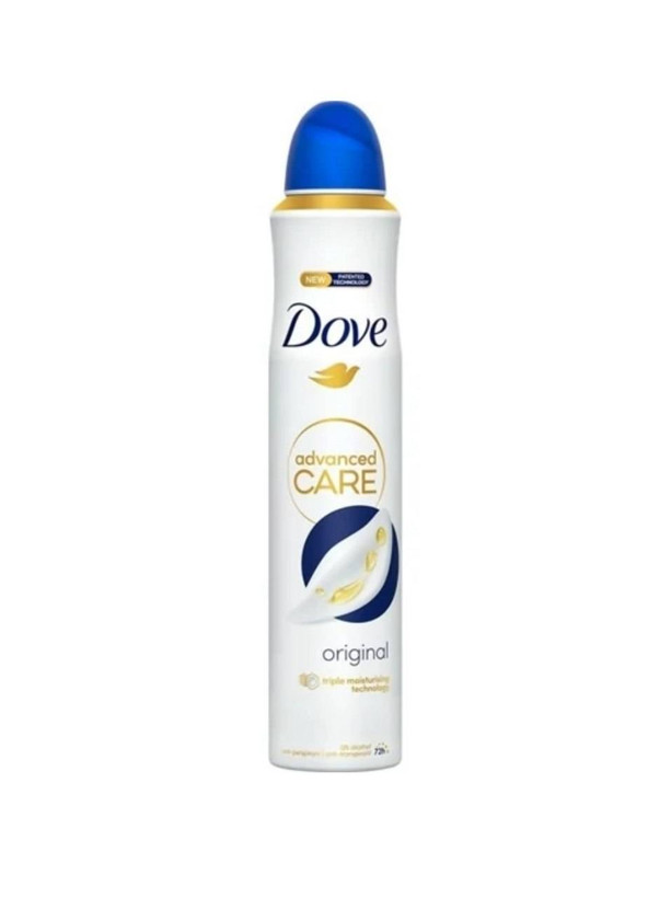 اسپری داو DOVE ضدتعریق زنانه مدل ADVANCED CARE ORGNIAL با حجم ۲۵۰ ML و ماندگاری ۷۲ساعته