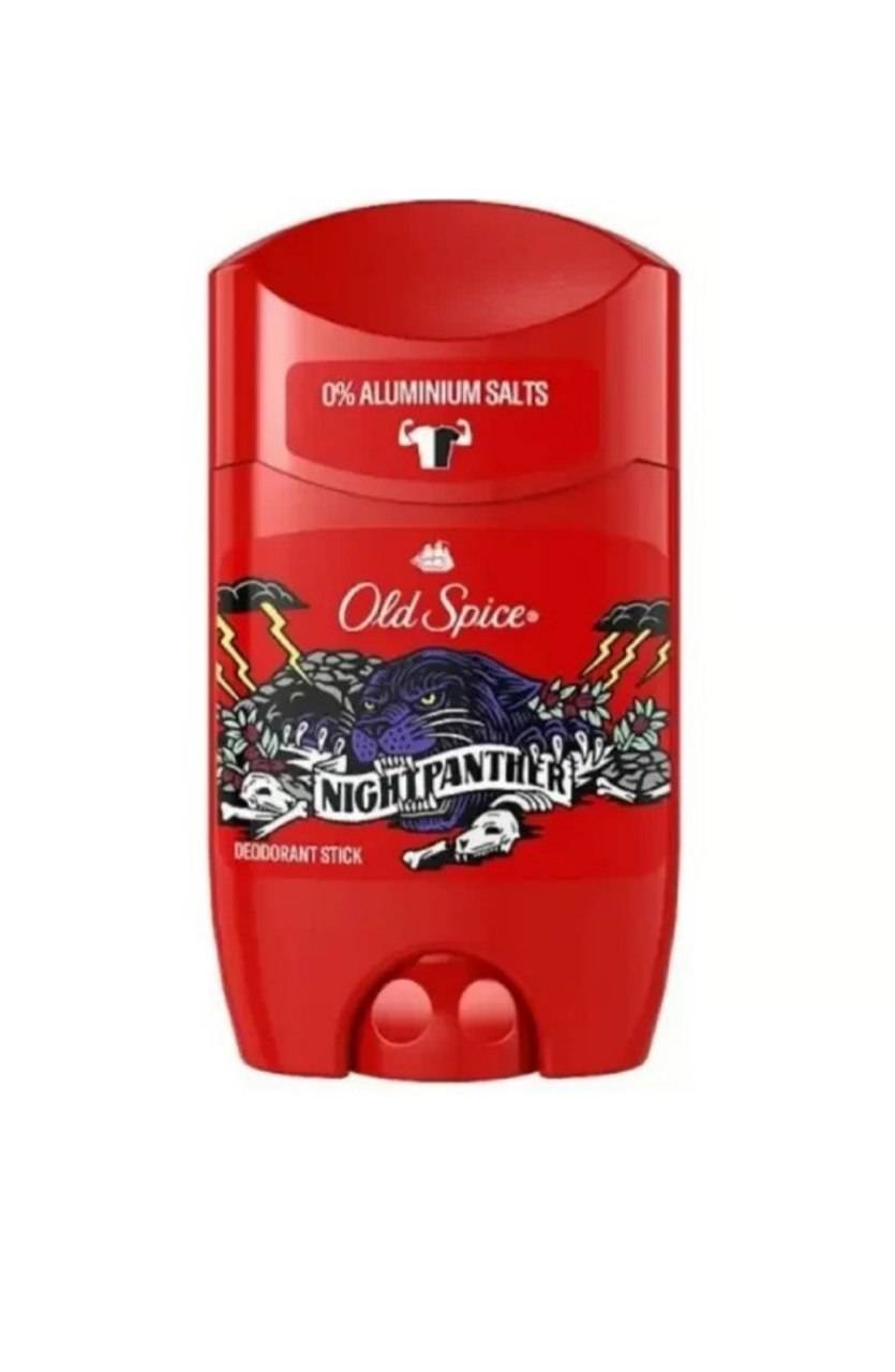 مام صابونی اولد اسپایس Old Spice مدل Night Panther حجم 50 میل با رایحه شیرین (شکلات تلخ، وانیل، مرکبات تند)