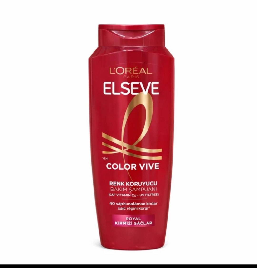 شامپو تثبیت کننده رنگ مو لورآل مدل Color Vive حجم 300 میلی لیتر محافظ رنگ موهای رنگ شده حاوی ویتامین C و فیلتر لا بافت کرمی و نرم کننده