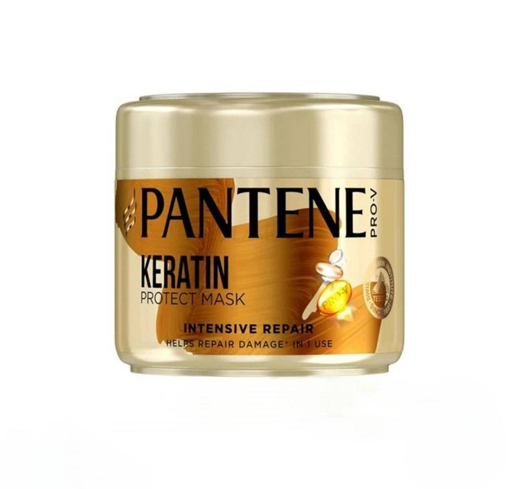 ماسک موداخل حمام پنتن مدل REPAIR مناسب مو آسیب دیده و شکننده 300میل با آبرسانی عمیق موها و ترمیم و تقویت موهای خشک و آسیب دیده حاوی کراتین