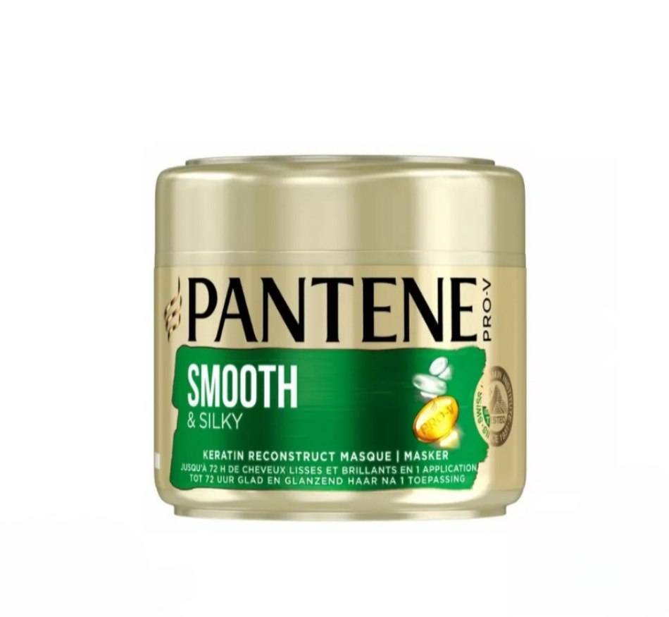 ماسک مو داخل حمام آبرسان پنتن smooth & silkyمخصوص موهای خشک وز و کدر برای داشتن موهای نرم و ابریشمی حجم 300 میل