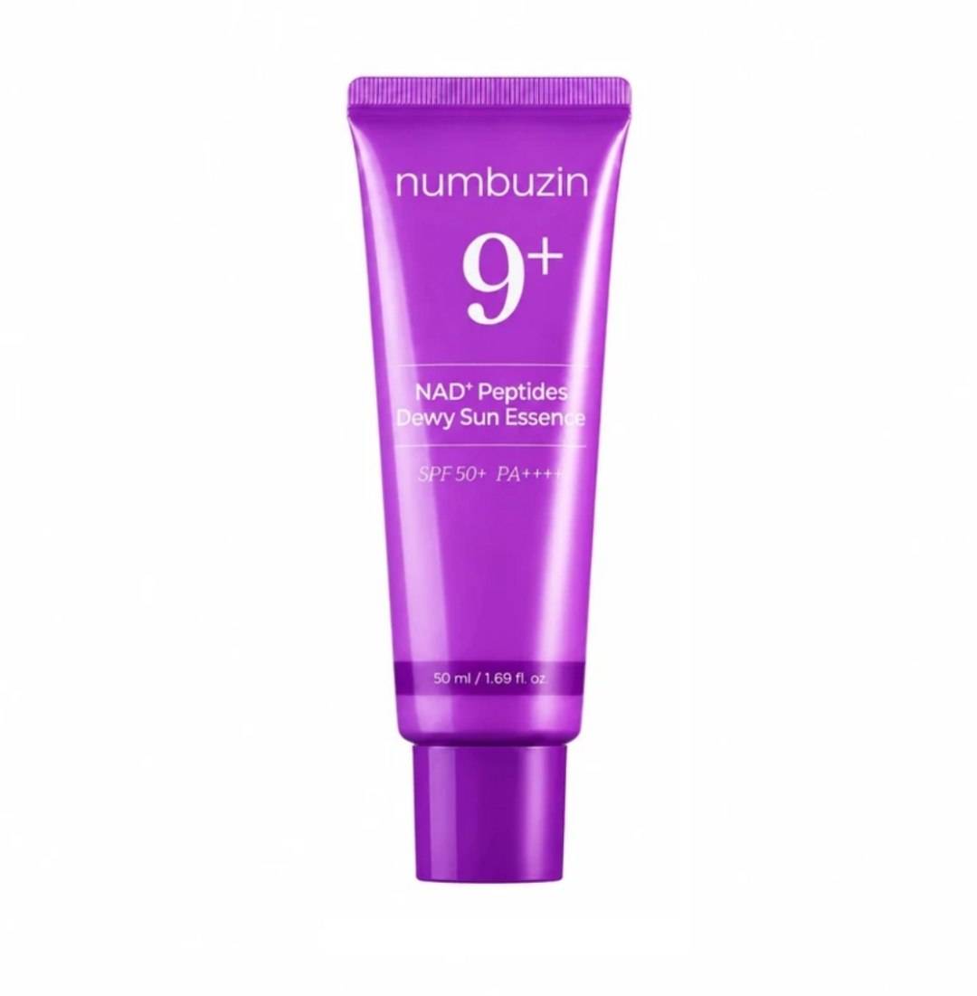 ضد آفتاب spf50 بی رنگ ضد چروک و جوانساز نامبوزین nambuzin مدل NAD Peptides حجم 50ml