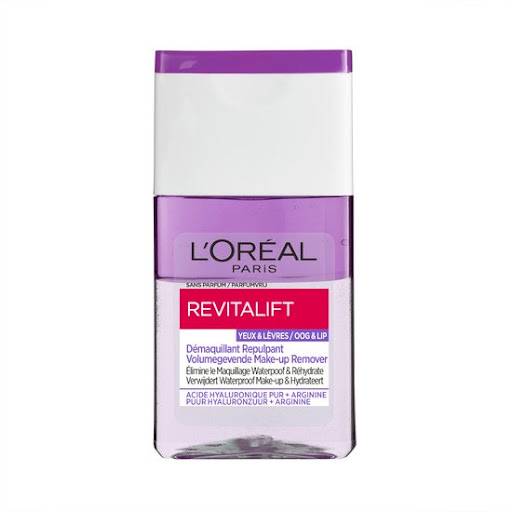 میسلار واتر دوفاز پاک کننده آرایش چشم و لب لورال مدل Revitalift حجم ۱۲۵میل