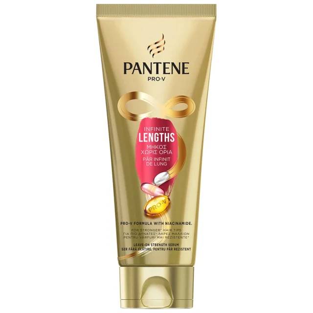 سرم و کرم مو Pantene Pro-V Infinite Lengths تقویت‌کننده و مراقبت از موهای بلند بدون نیاز به آبکشی حجم ۲۰۰ میل