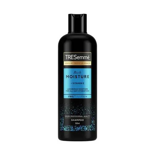 شامپو آبرسان قوي Rich MOISTURE ترزمه 500 ميل شامپو پاک کننده و پر کننده تار مو مناسب موهای کدر و نازک