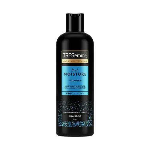 شامپو آبرسان قوي Rich MOISTURE ترزمه 500 ميل شامپو پاک کننده و پر کننده تار مو مناسب موهای کدر و نازک