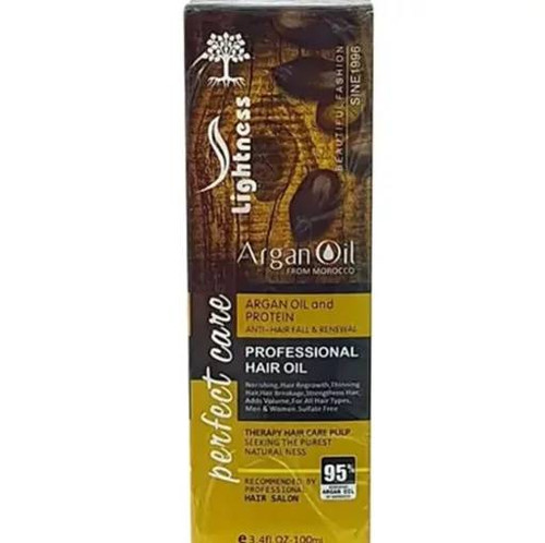 روغن مو لایتنس مدل آرگان حجم 100 میلی لیتر اورجینال